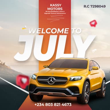 Kassy Motors Banners